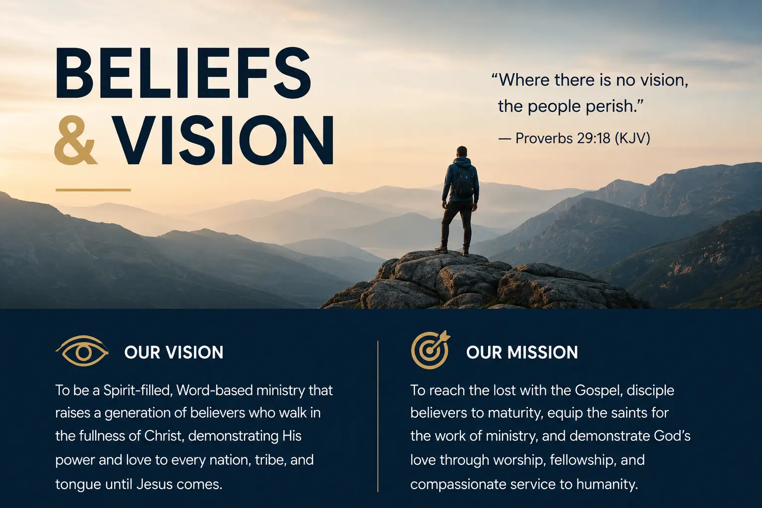 Beliefs & Vision